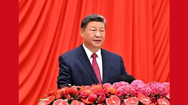 庆祝中华人民共和国成立76周年招待会在京举行 习近平发表重要讲话